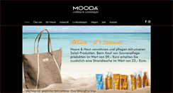 Desktop Screenshot of mooda.de